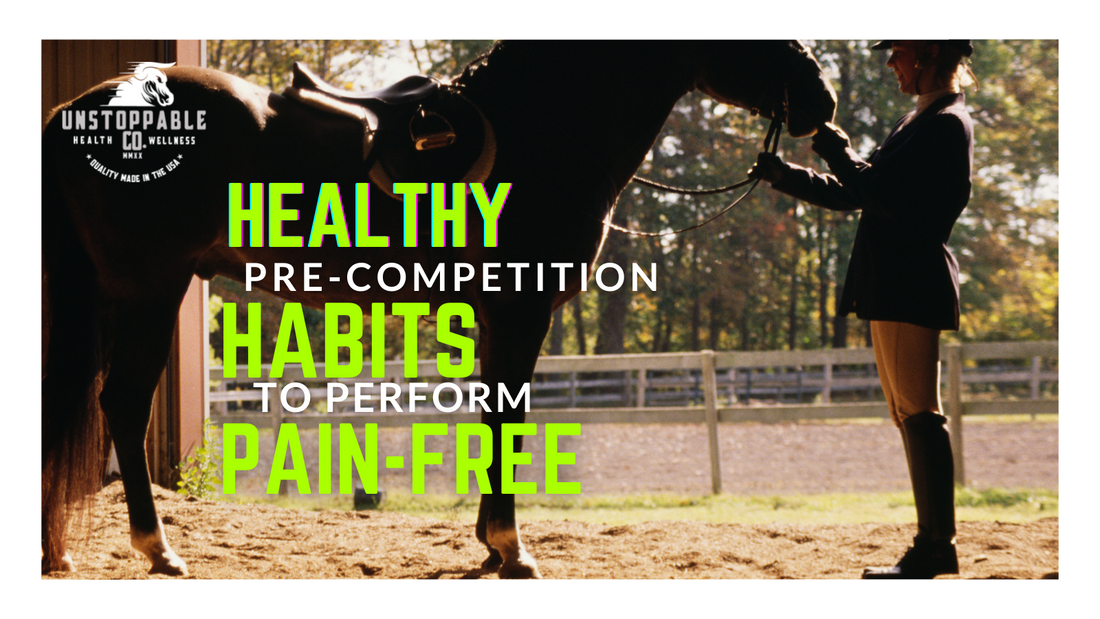 Healthy Pre-Competition Habits to Perform Pain-Free