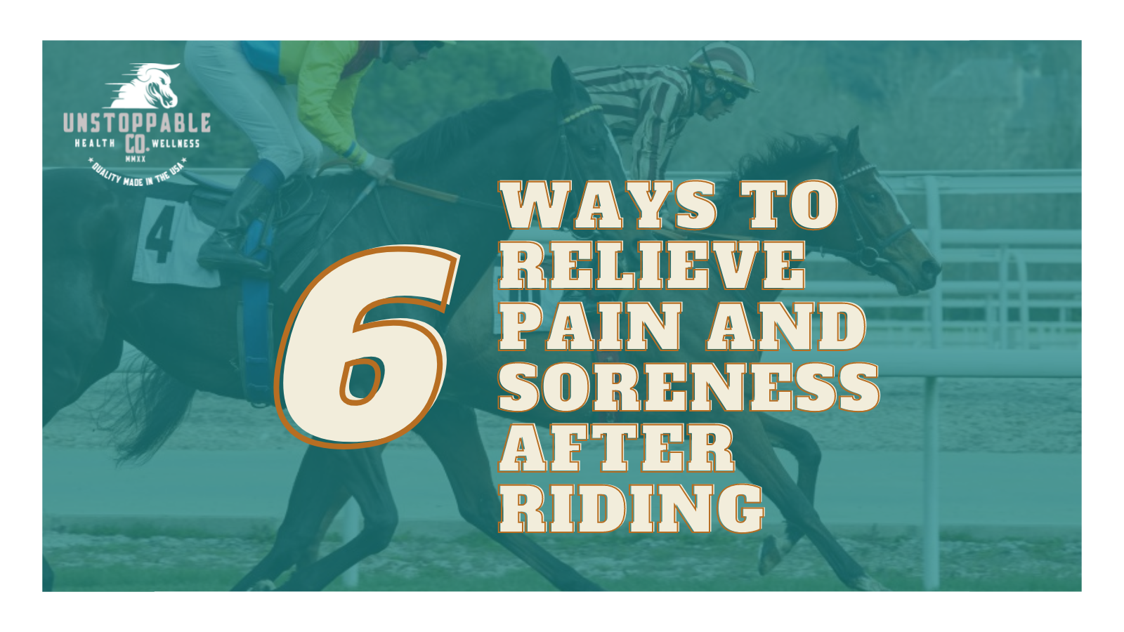 6 Ways to Relieve Pain and Soreness After Riding – Right at Home