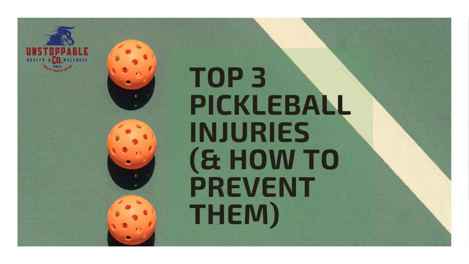 Top 3 Pickleball Injuries (& How to Prevent Them)